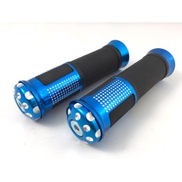 TUDETIC Juego de puños manillar aluminio antideslizante y resistente al desgaste para moto - PUNECO2