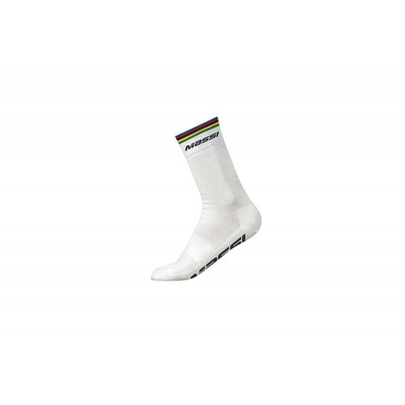 MASSI Calcetines de Ciclismo World Champion, Diseño Ligero y Transpirable 39610VAR