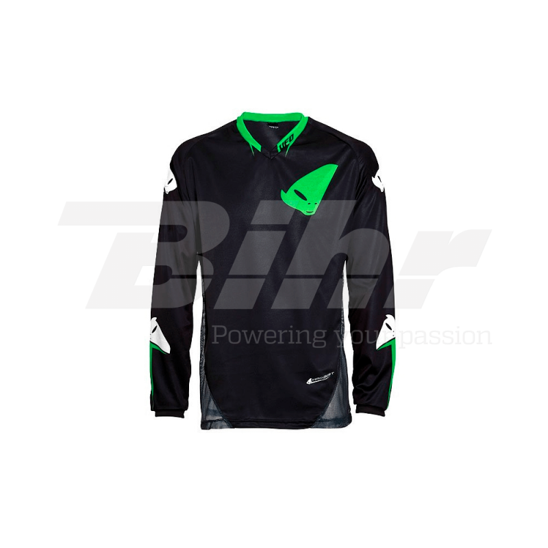 UFO Maillot Enduro Hardjust Negro/Verde MTJ6293-K-M 49336