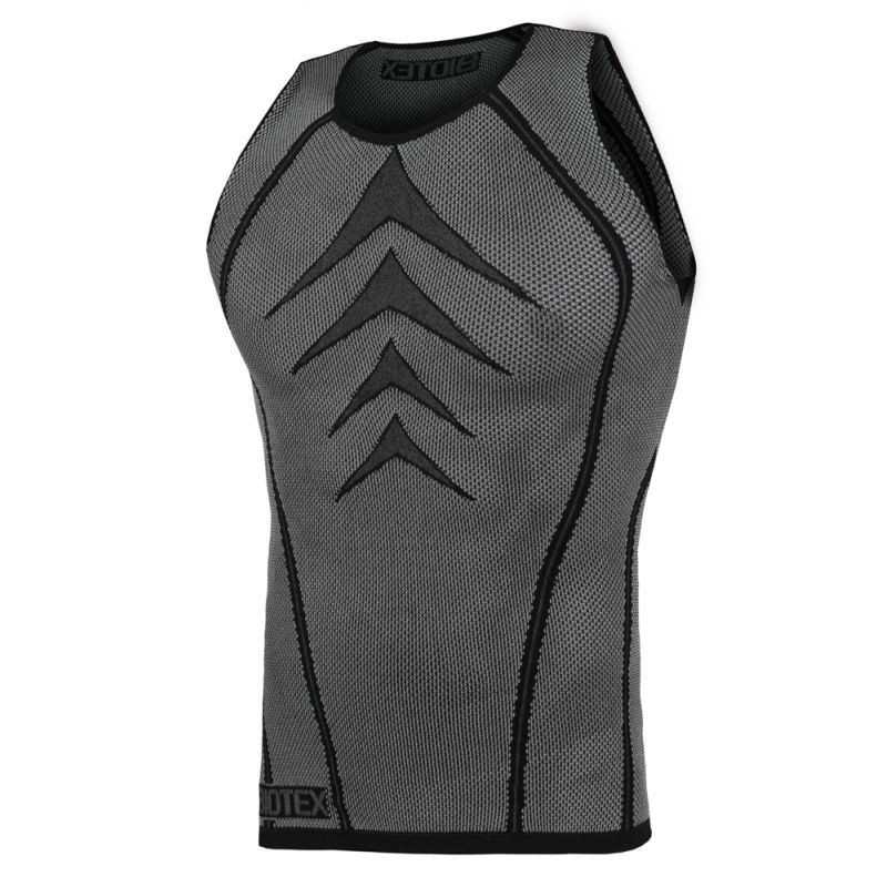 RED POWERFLEX ELAST sleeveless base layer