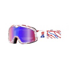 100% Máscara gafas enduro offroad cross BARSTOW GOGGLE DEATH SPRAY CUSTOMS 50002-298-02