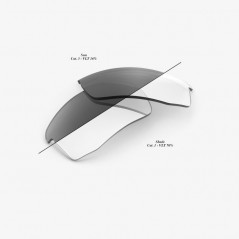 Replacement photochromic lenses for bicycle cycling glasses SPEEDCOUPE