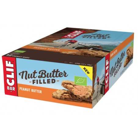 CLIF Barrita energetica bio de chocolate rellena crema cacahuete 722252238702