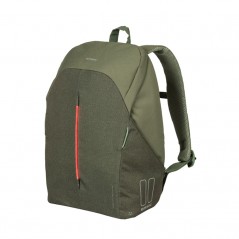 BASIL Bolsa mochila antirrobo + puerto de carga luz B-SAFE COMMUTER USB HOOK-ON LED NORDLICHT 18 L 702713