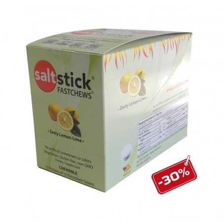 SALTSTICK Paquete de 12 cajas sabor lima 10U FASTCHEWS 689076677219