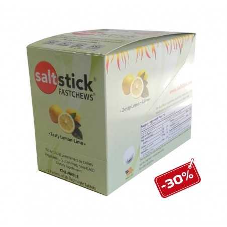 SALTSTICK Paquete de 12 cajas sabor lima 10U FASTCHEWS 689076677219