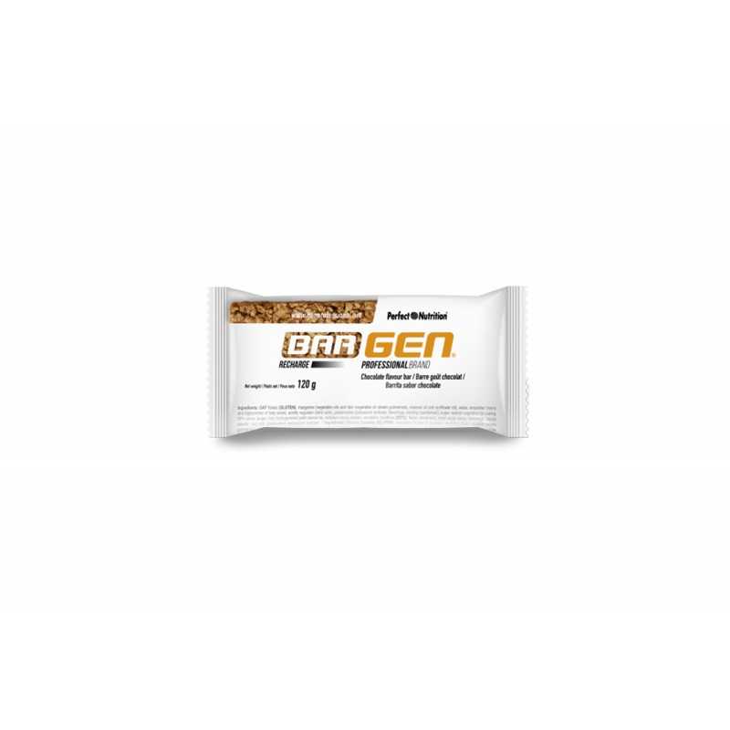 GEN Barritas Energéticas Bargen Recharge de Professional - Sabor Chocolate y Yogur/Limón Caja 20 unidades 120g (20UD) 57904VAR