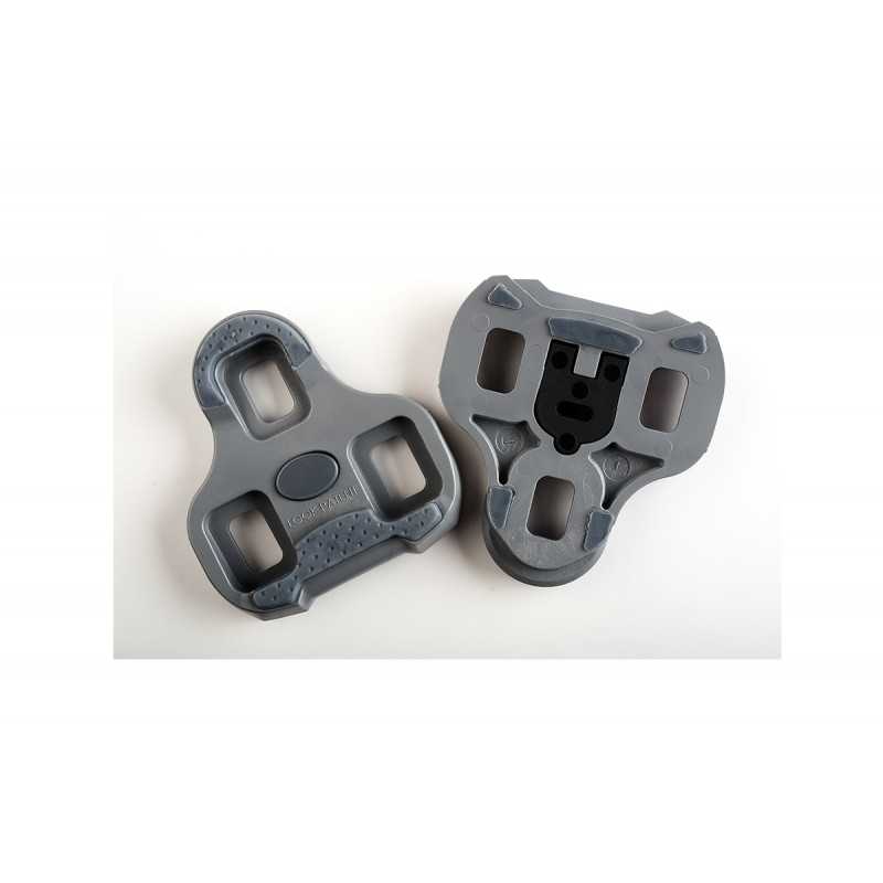 LOOK Juego de calas KÉO GRIP para pedales carretera - Negro, gris o rojo 42008VAR