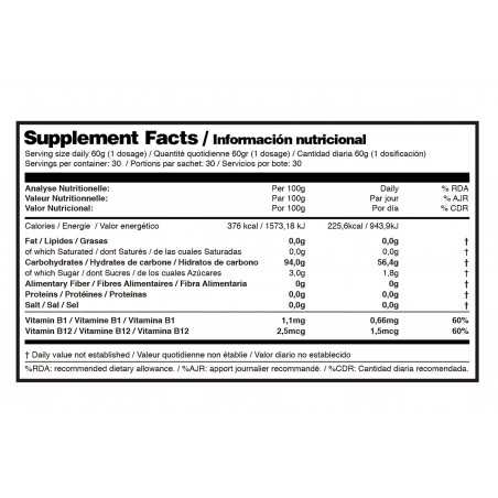 GEN Suplemento deportivo GLUCOGEN 908 G 57915VAR