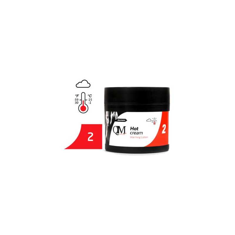 QM Crema calentadora para antes del ejercicio HOT EMBROCATION 200 ML 5414953554216