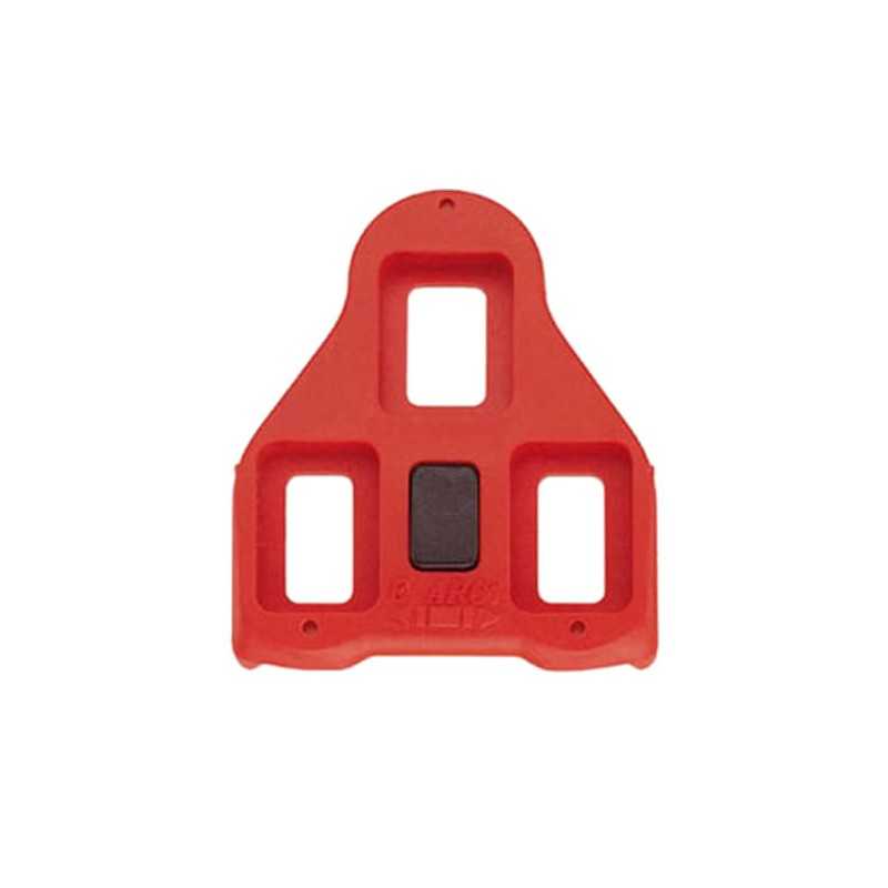 VP COMPONENTS Juego calas rojas carretera compatibles con pedales look 9º 15555