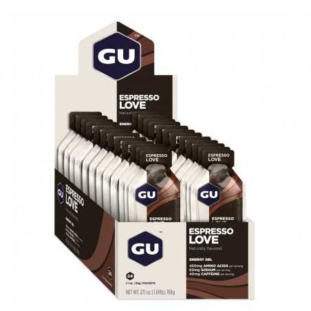 Energy gel ESPRESSO LOVE GU 24U