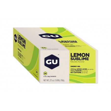 Lemon energy gel SUBLIME GU 24U