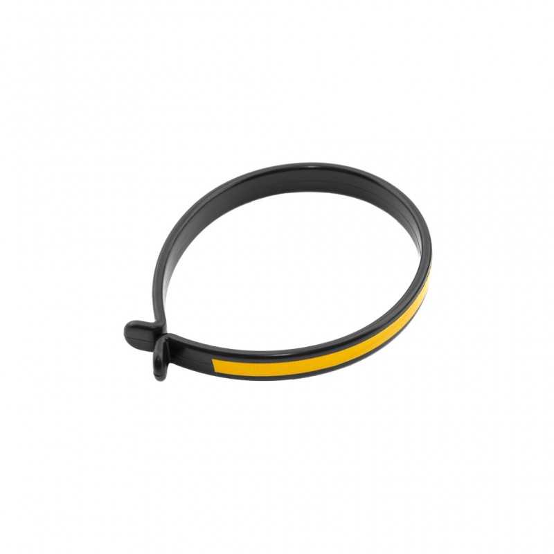 SET, HOOPS PANT FITTING TO PREVENT STAINS FROM CHAINS WITH REFLECTIVE BAND BICYCLE