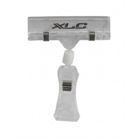 XLC Set soporte para precios sujecion doble plastico (10U) 2260816501