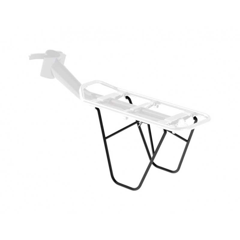 Side attachment adapter for bags with RACKTIME CLIPIT system