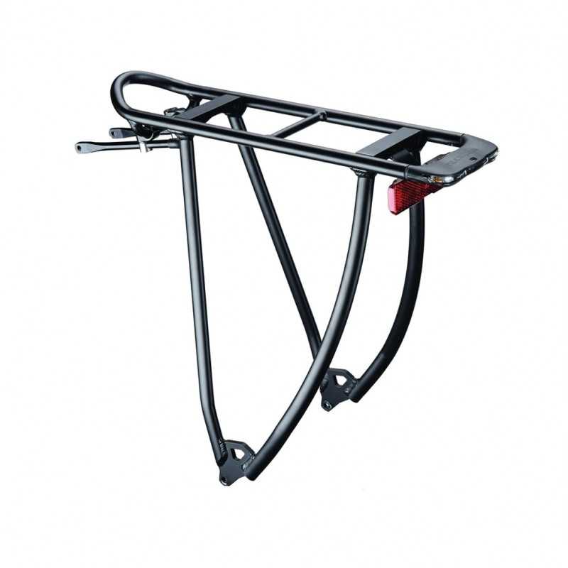 Aluminum rack with narrow cargo bed for System 28 RACKTIM