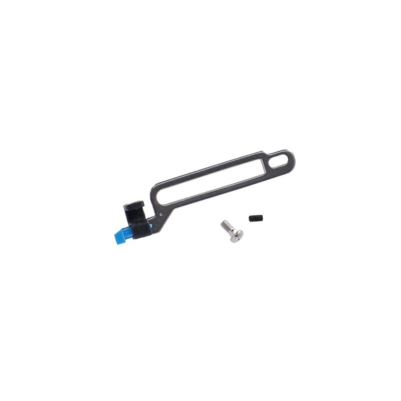 Replacement locking button for adapter plate for equipment holder system adapter