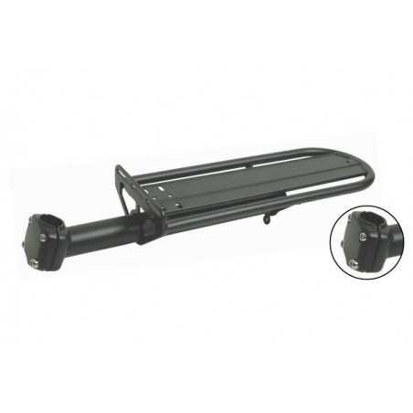 Aluminum luggage rack fixing to the seat post -01