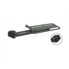 MASSI Portabultos portaequipajes aluminio fijacion a la tija del sillin CM-02 43992