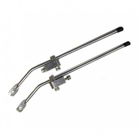 Fixing with welding eyelets for APPOLLO / GENIU bicycle rack