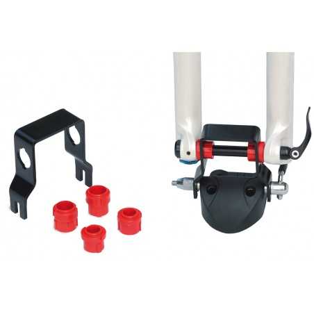 Bike rack adapter for 15-20MM fork