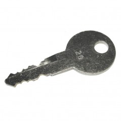 Replacement key nº20 for AZURA XTRA VC-X25 bike rack