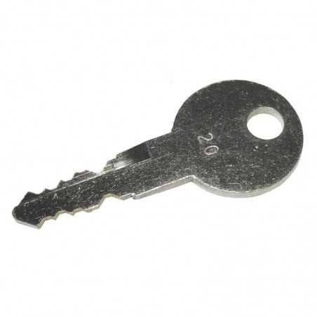Replacement key nº20 for AZURA XTRA VC-X25 bike rack