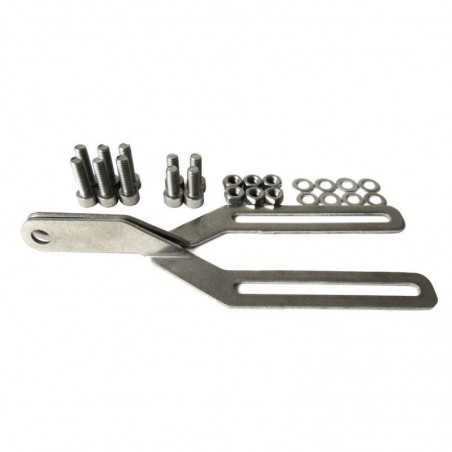 PLETSCHER Fijación con ojales de soldadura para portaequipajes bicicleta ATHLETE 145 MM 701291