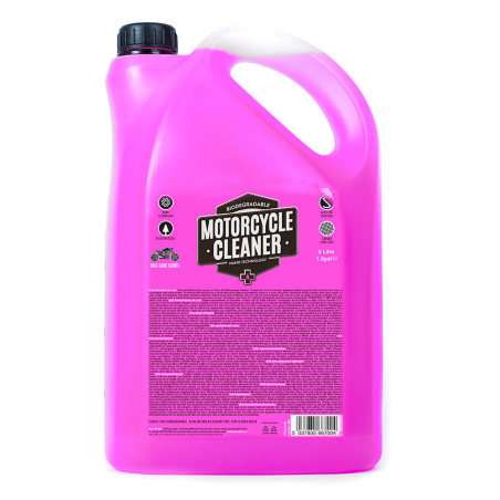 MUC-OFF Limpiador Motorcycle Cleaner 5L - Fórmula Nano Tech, Base Alcalina y 100% Biodegradable 66378
