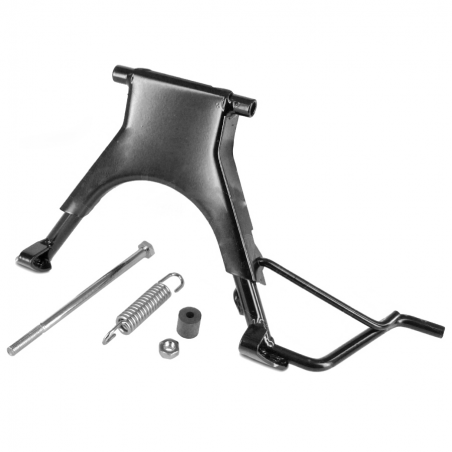sawhorse, central, complete foot support