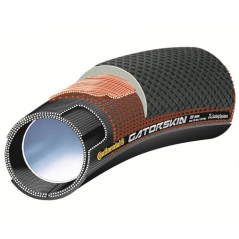 CONTINENTAL Cubierta neumatico tubular Sprinter Gatorskin 28x25 mm / BlackSkin 1177196187
