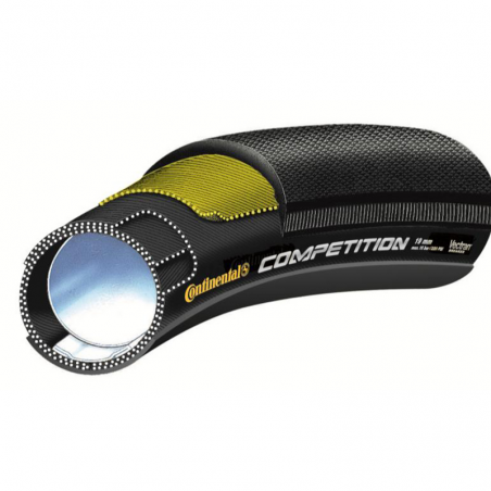 CONTINENTAL Cubierta neumatico tubular Competition 28x25 mm / BlackSkin 1177196189
