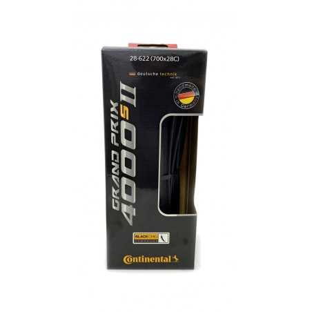 CONTINENTAL Neumático Grand Prix 5000 700x28C Blackskin Plegable para Carretera 1177100947