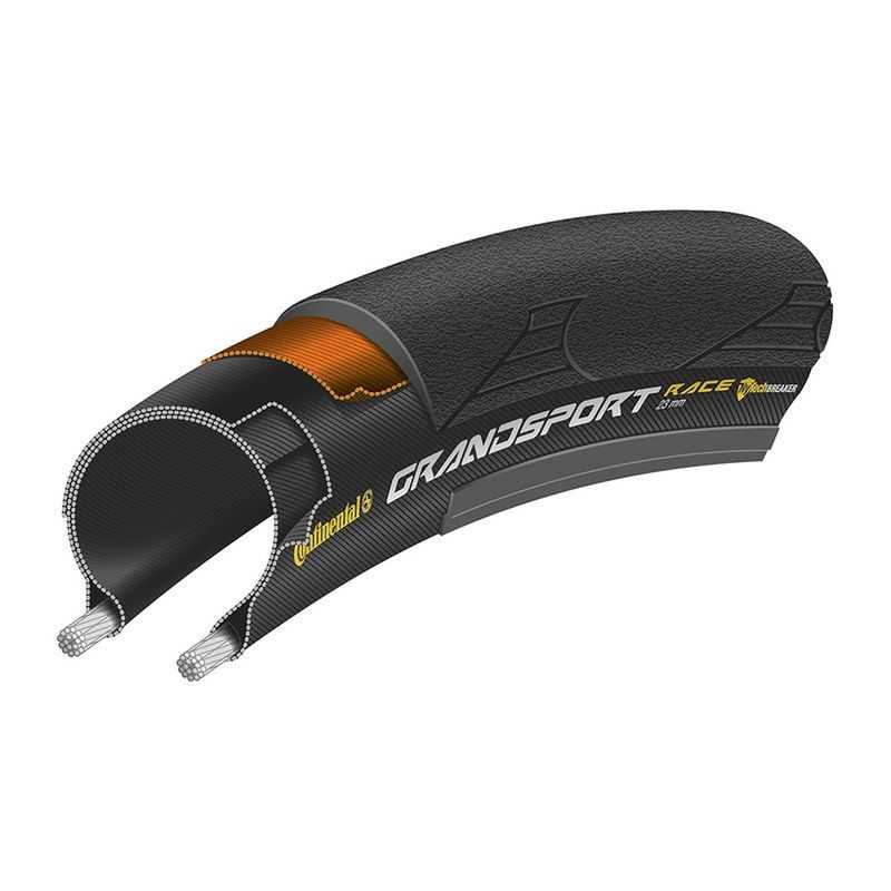 CONTINENTAL Cubierta neumatico negra grand sport race plegable 700x28 32332