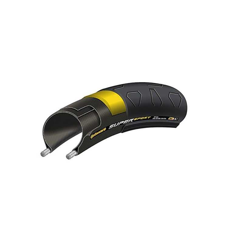 CONTINENTAL Cubierta neumatico negra supersport plus 700x23c 32245
