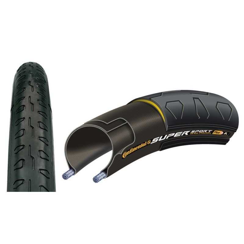 CONTINENTAL Cubierta neumatico plegable SUPERSPORT PLUS 322460