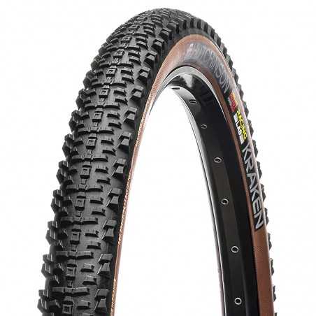 HUTCHINSON Cubierta neumatico KRAKEN RLAB 29X2.30 HARDSKIN TUBELESS READY PLEGABLE NEGRO/BEIGE 55-622 707527