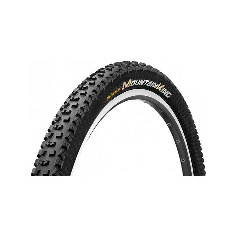 CONTINENTAL Cubierta neumatico MOUNTAIN KING 27.5x2.80 SKIN SHIELDWALL TUBELESS READY PLEGABLE NEGRO 70-584 323465