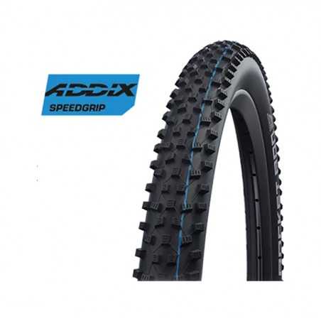 SCHWALBE Cubierta neumatico plegable para bicicleta ROCKET RON 27.5x2.80 HS438 EVO SUPER GROUND TUBELESS ADDIX SPEEDGRIP 70-584 