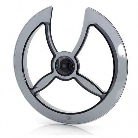 Smoked disc protector for chain