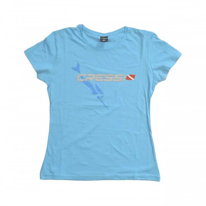 CRESSI Casual wear camiseta mujer TEAM EVA 950122VAR