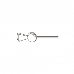V BIKE CABLE, BRAKE CANTILEVER (1 6 X 400 MM ) 811