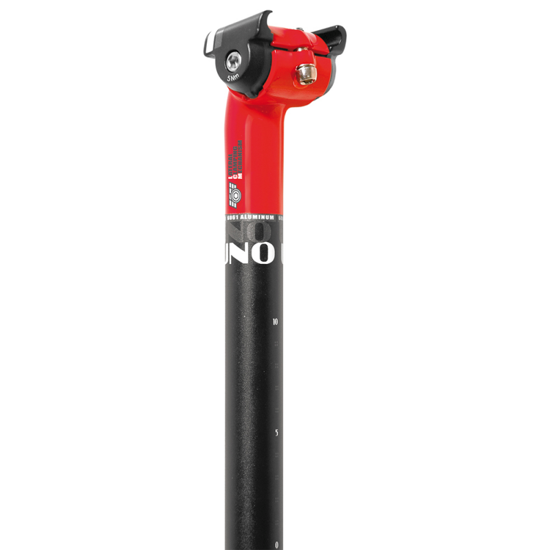 KALLOY UNO Tija sillin Rojo/Negra 350mm largo TS640
