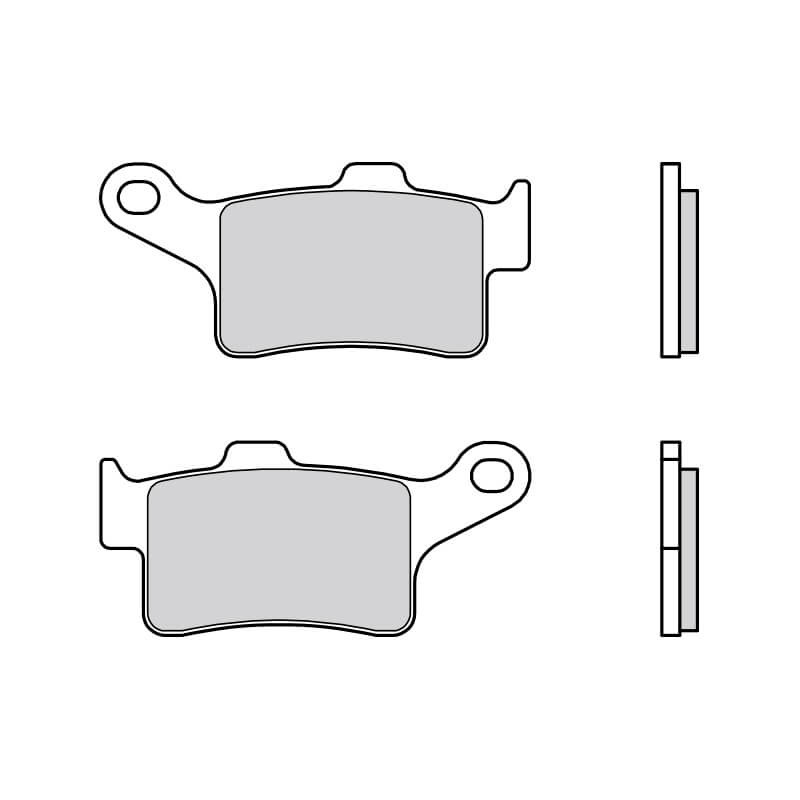 BREMBO Brake pad set 07GR88SA 40000087