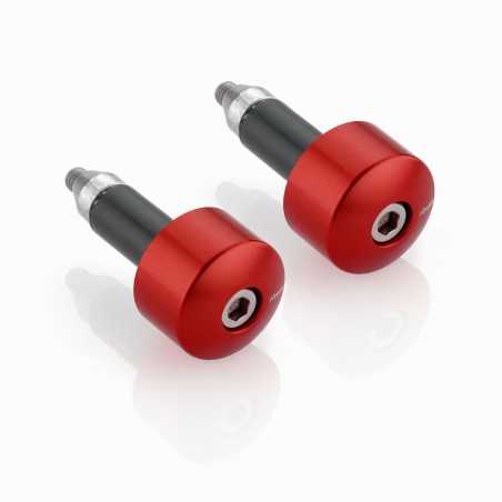universal anodized aluminum handlebar end weights for motorcycles