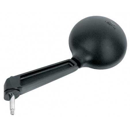 oem type left rearview mirror for motorcycle handlebar - vicma