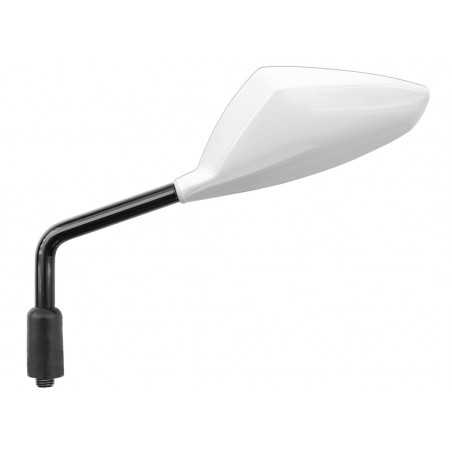 set, pair, rearview mirrors, exposition, white + adaptor rt7
