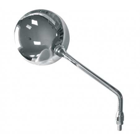 right-side rearview mirror, oem type, chrome, for handlebars