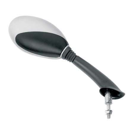 oem type right rearview mirror for motorcycle - black color